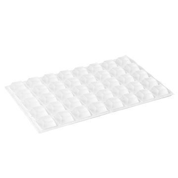 Ovenvaimennin 12,5x12,5x5,8 neliönmuotoinen 40-pack