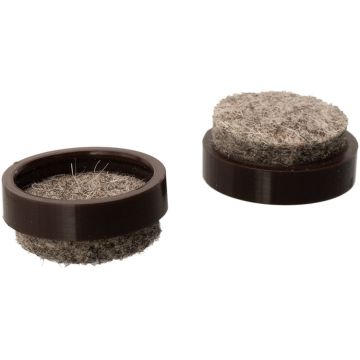QuickClick-huopatassu Ø 17 mm – ruskea