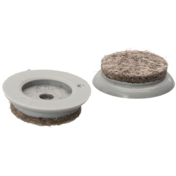 QuickClick Huonekalutassu Ø 25 mm – RAL 7040