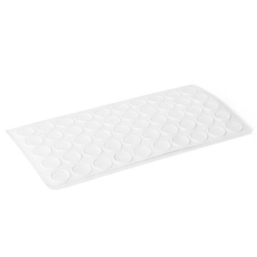 Ovenvaimennin Ø8x2,2 Puolipyöreä 50-pack