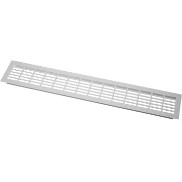 Ilmanvaihtoritilä 480 x 81 mm alumiini