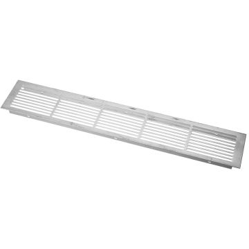 Ilmanvaihtosäleikkö 500 x 86 mm Käsittelemätön