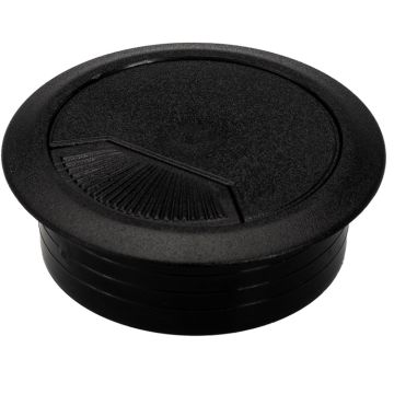 Kaapeliläpivienti Ø 60 mm musta