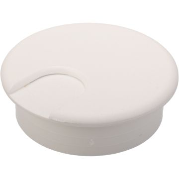 Kaapeliläpivienti Ø 60 mm valkoinen