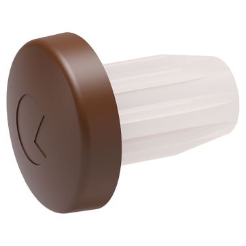 Ovenvaimennin 'Bi-Material' Ø5 mm tapilla ruskea