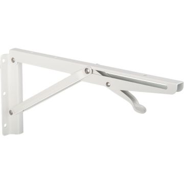 Taitettava kannatin 315x146 valkoinen