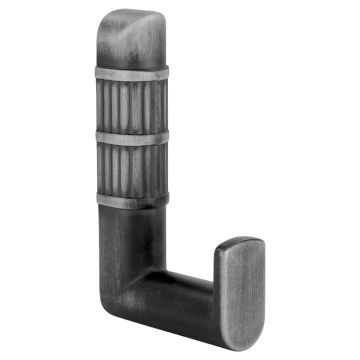 Koukku 'Bamboo' harjattu rauta