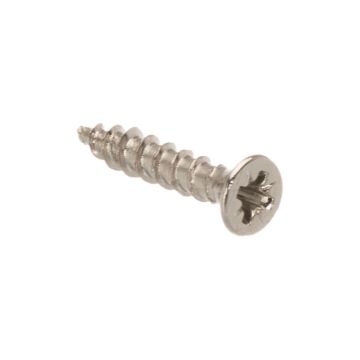 Puuruuvi TFX 3,0 x 15 mm Uppokanta PZ1 Nikkeli